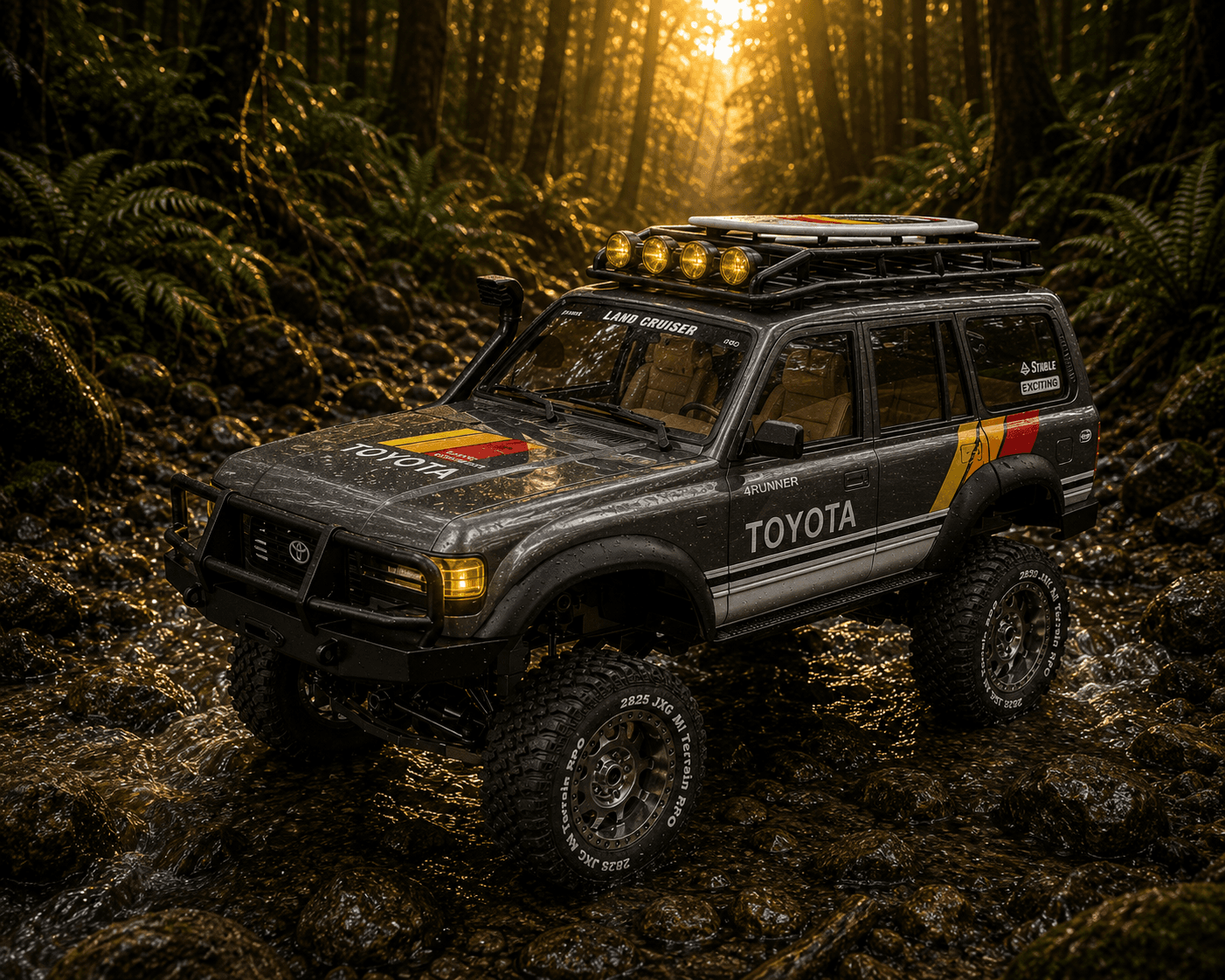 JXC LC80 Licensed 1/12 4WD RC Rock Crawler (JXC5826)