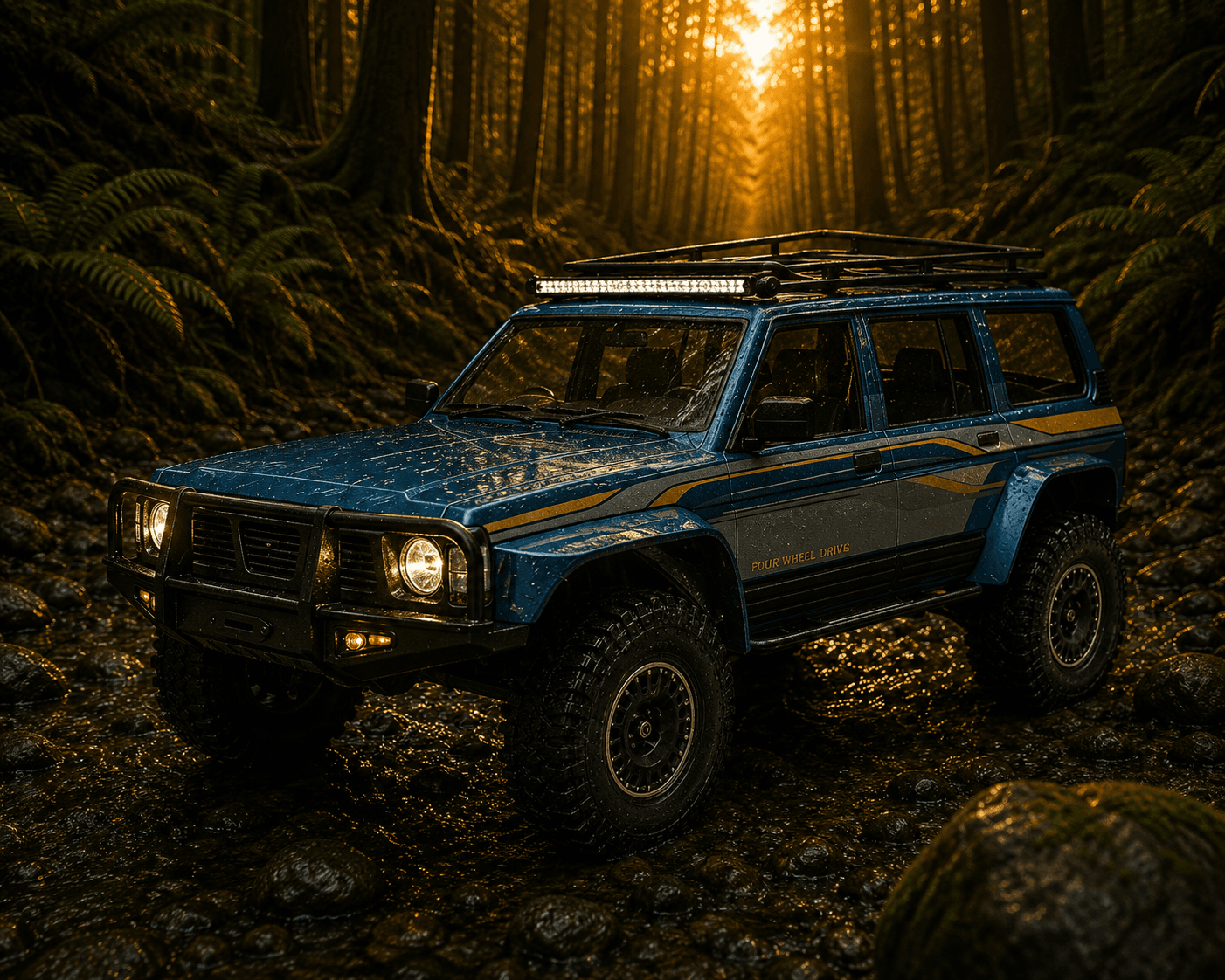 YIKONG YK4107 1/10 4WD RC Crawler