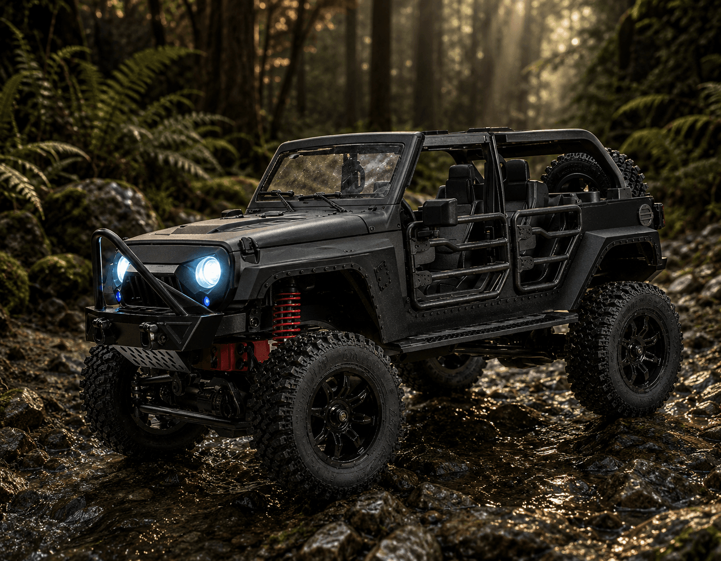 MN Model MN-128 1/12 4WD RC Rock Crawler (RTR)
